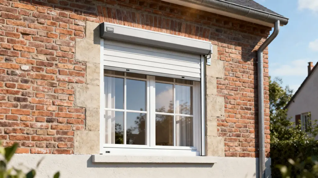 brise soleil orientable pose traditionnelle