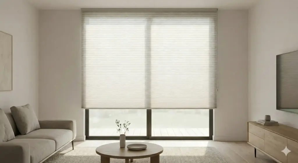 store plissé sans guidage